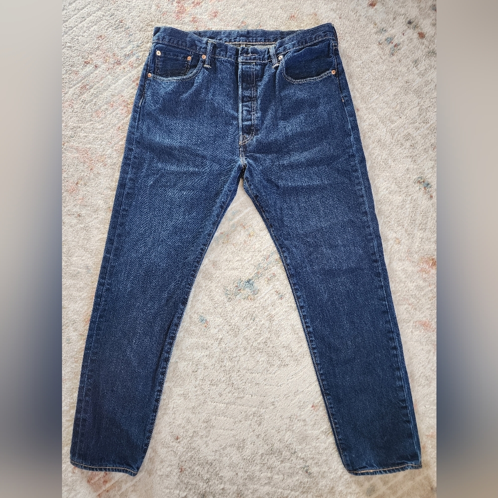 Levi's 501 CT Button Fly Mens straight denim 36x32